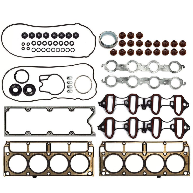 Vincos MLS Cylinder Head Gasket Set Compatible with Silverado Tahoe Express Suburban Sierra 1500 Yukon 4.8L 5.3L V8 OHV HS9292PT ES72220 - Image 5